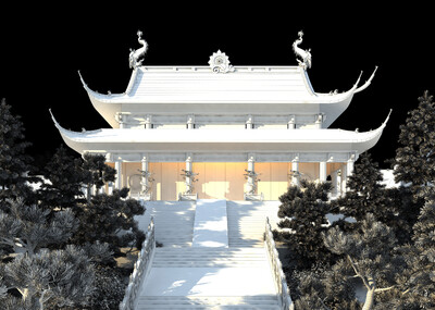 專業競標參與園林古建項目工程 古建筑修繕 寶剎廟宇 亭臺.